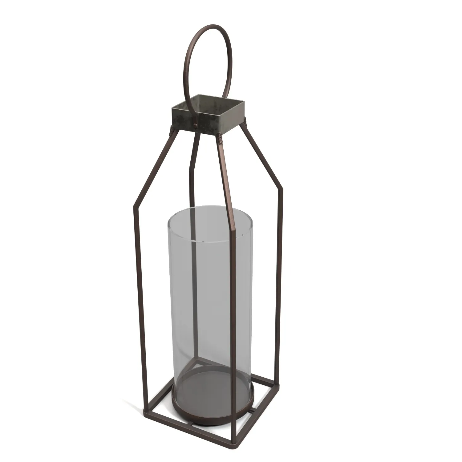 Tabletop Lantern PBR 3D Model_06